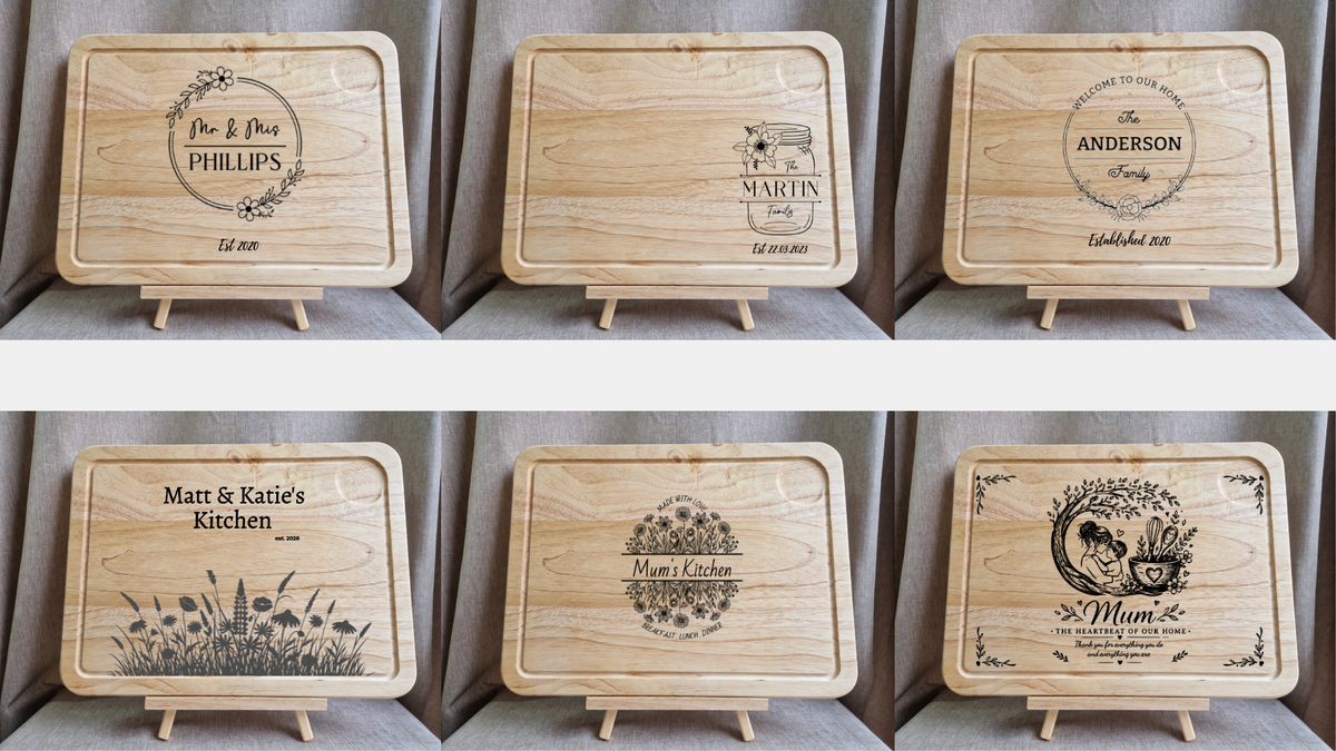 Personalised Wooden Chopping Board
