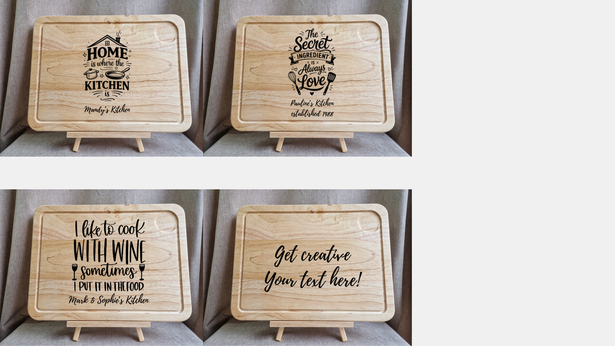 Personalised Wooden Chopping Board