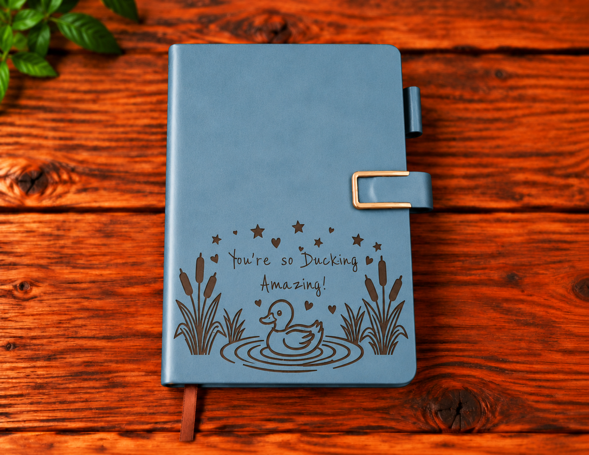 Notepads Laser Engraved (lined paper)