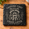Coffee Animal Humour Slate Coasters