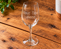 Personalised Wine Glass