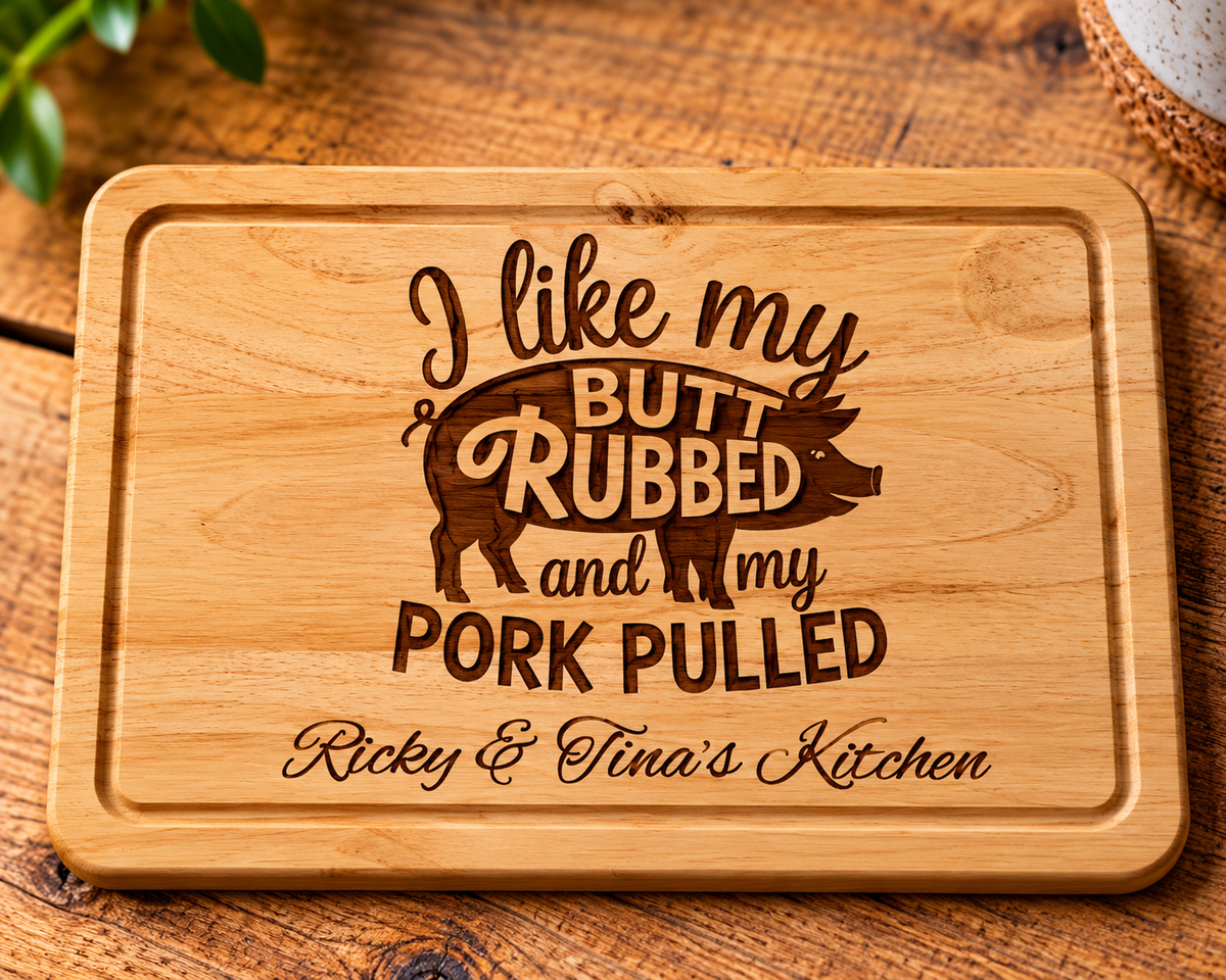 Personalised Wooden Chopping Board