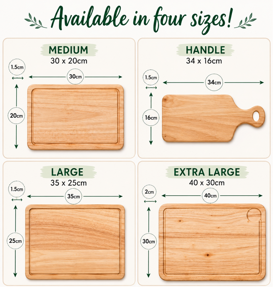 Personalised Wooden Chopping Board