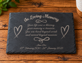 Memorial Slate Sign Large