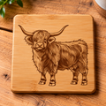Bamboo Wooden Coasters (Animal collection)
