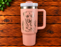 40oz Personalised Tumbler. Photo, Image, Handwriting.