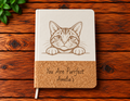 Sketchbook Laser Engraved (cork finish, plain paper)