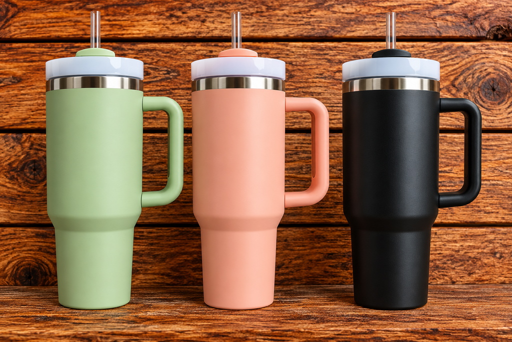 40oz Personalised Tumbler. Photo, Image, Handwriting.