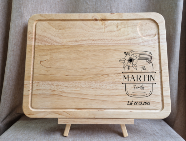 Personalised Wooden Chopping Board