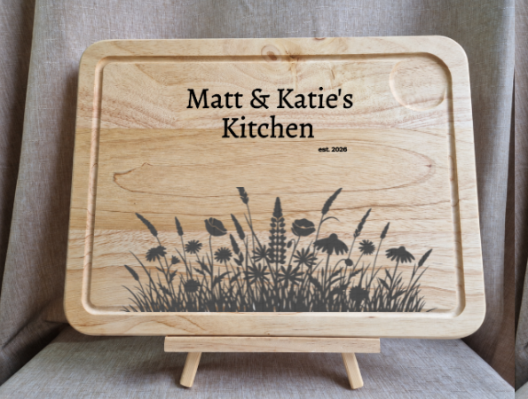 Personalised Wooden Chopping Board