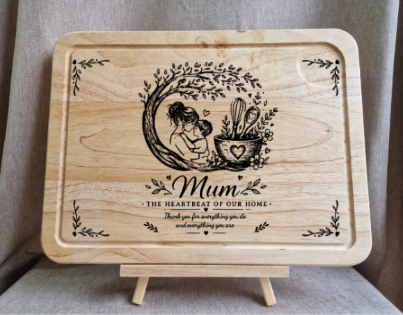 Personalised Wooden Chopping Board