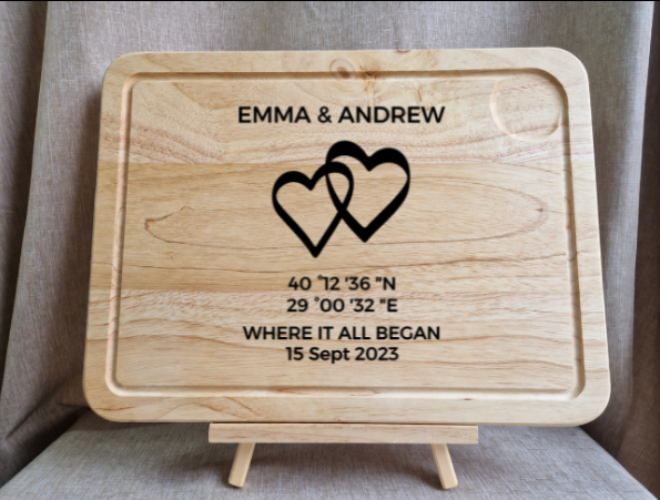 Personalised Wooden Chopping Board