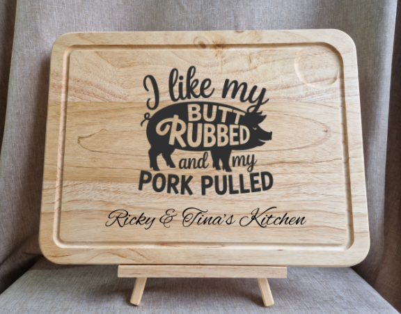 Personalised Wooden Chopping Board