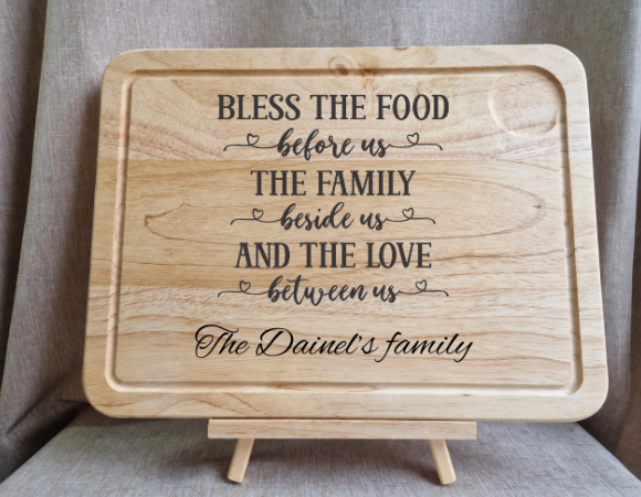 Personalised Wooden Chopping Board