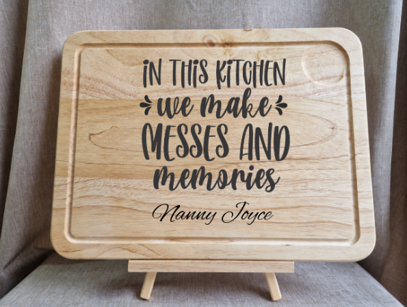 Personalised Wooden Chopping Board