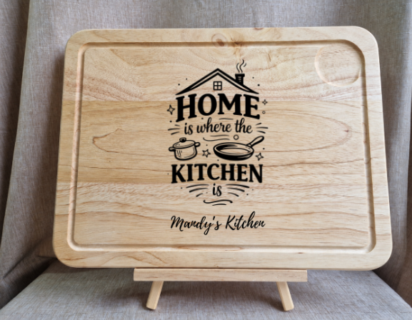Personalised Wooden Chopping Board