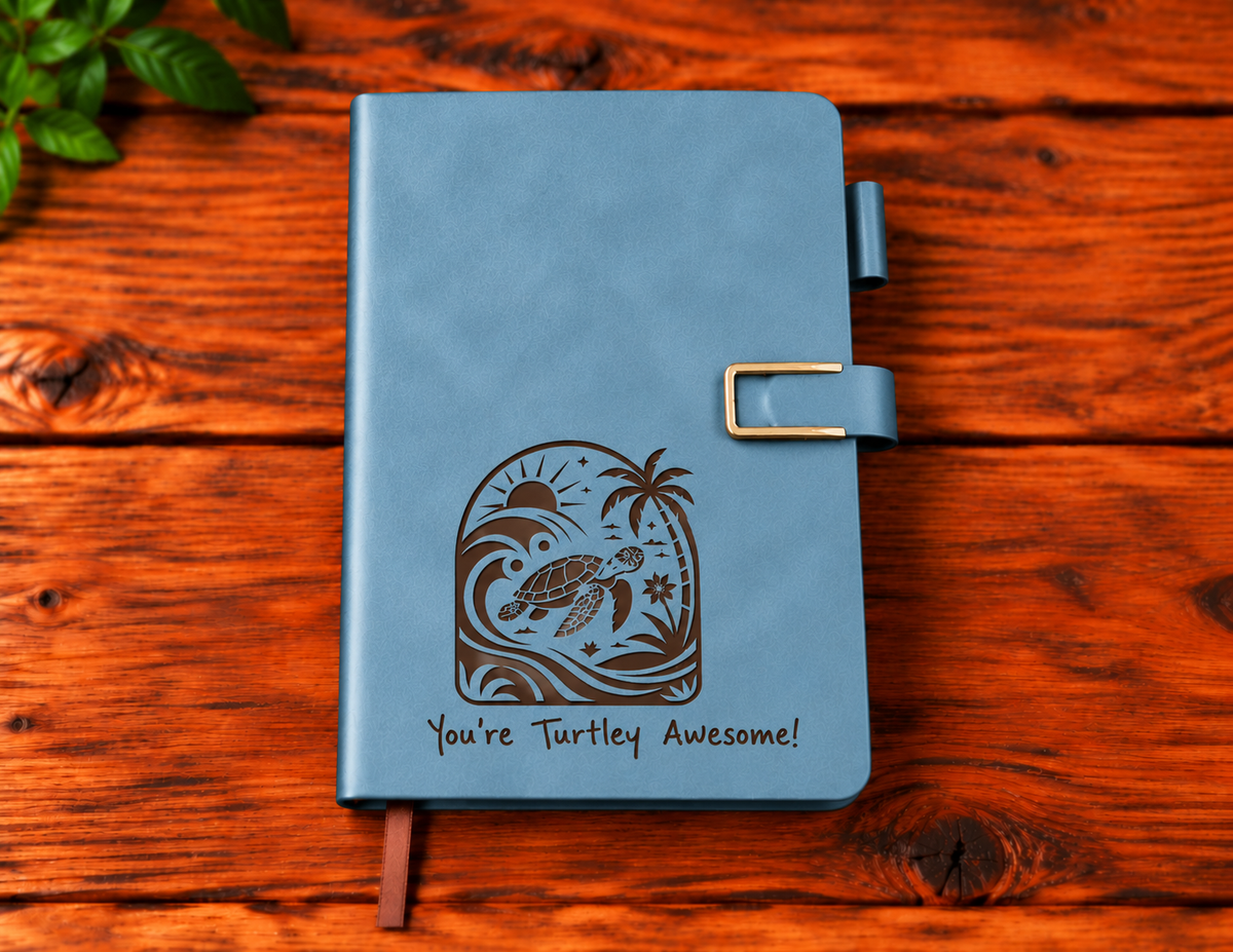 Notepads Laser Engraved (lined paper)