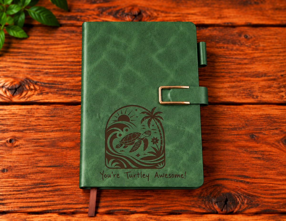 Notepads Laser Engraved (lined paper)