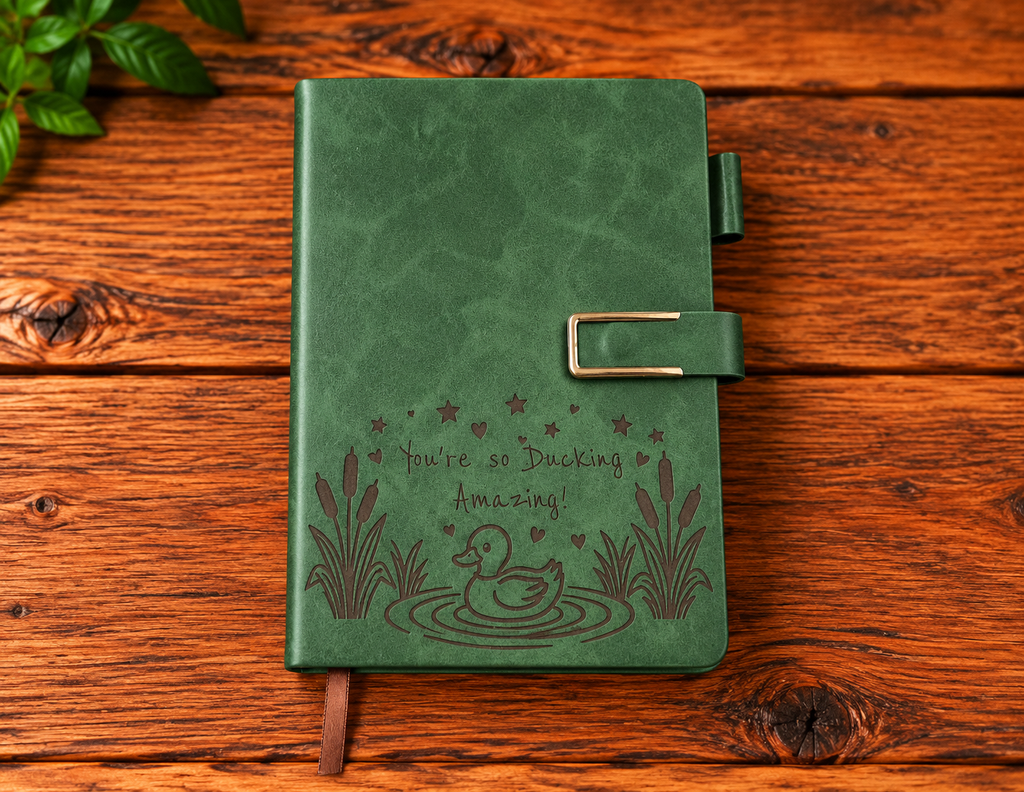 Notepads Laser Engraved (lined paper)